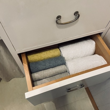 フェイスタオルの整理収納